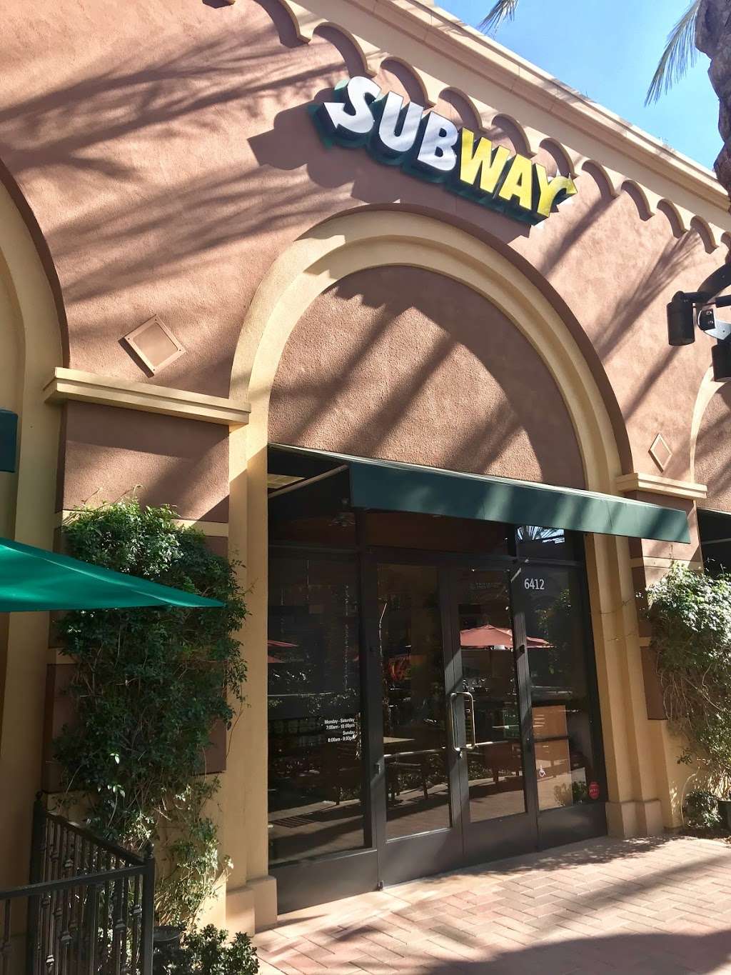 Subway Restaurants | 6412 Irvine Blvd, Irvine, CA 92620, USA | Phone: (949) 262-9197