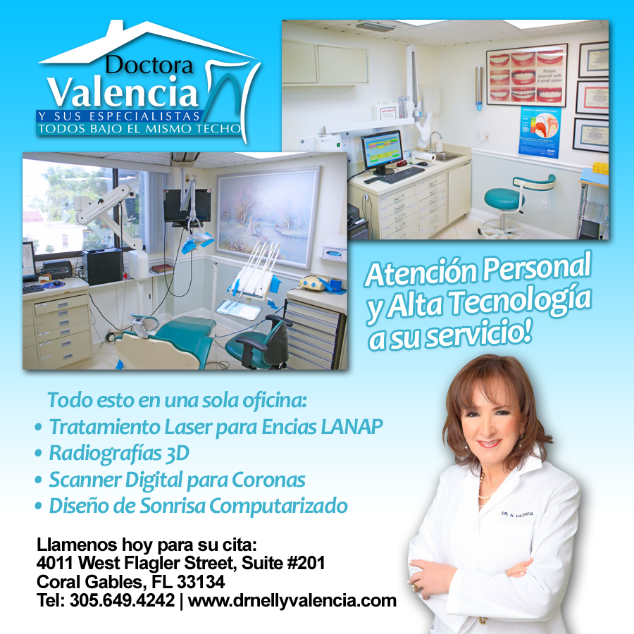 Nelly Valencia, DDS | 4011 W Flagler St Suite #201, Coral Gables, FL 33134, USA | Phone: (305) 649-4242