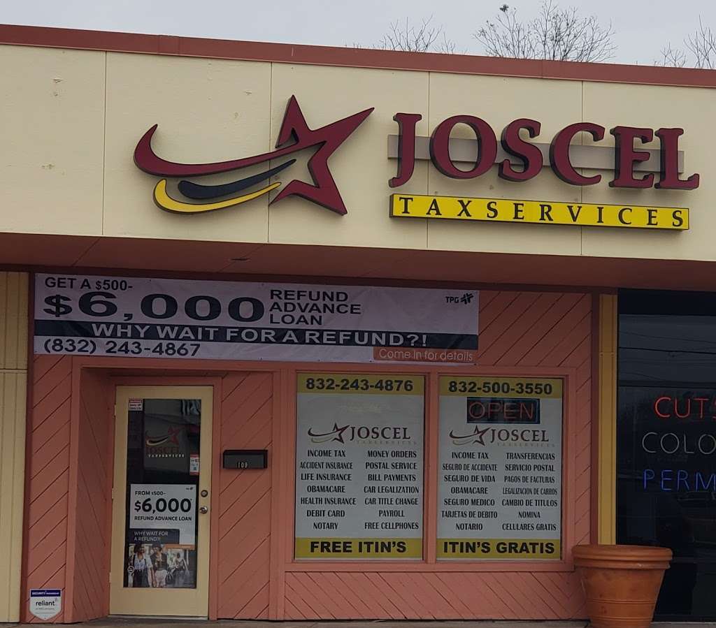 Joscel Tax Services | 4010 Fairmont Pkwy Suite 109, Pasadena, TX 77504 | Phone: (832) 243-4876