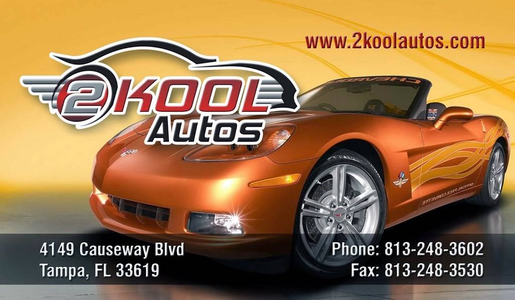 2Kool Autos | 4149 Causeway Blvd, Tampa, FL 33619, USA | Phone: (813) 248-3602