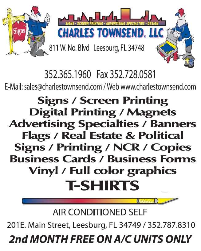 Charles Townsend Corporation LLC | 811 W N Blvd, Leesburg, FL 34748, USA | Phone: (352) 365-1960