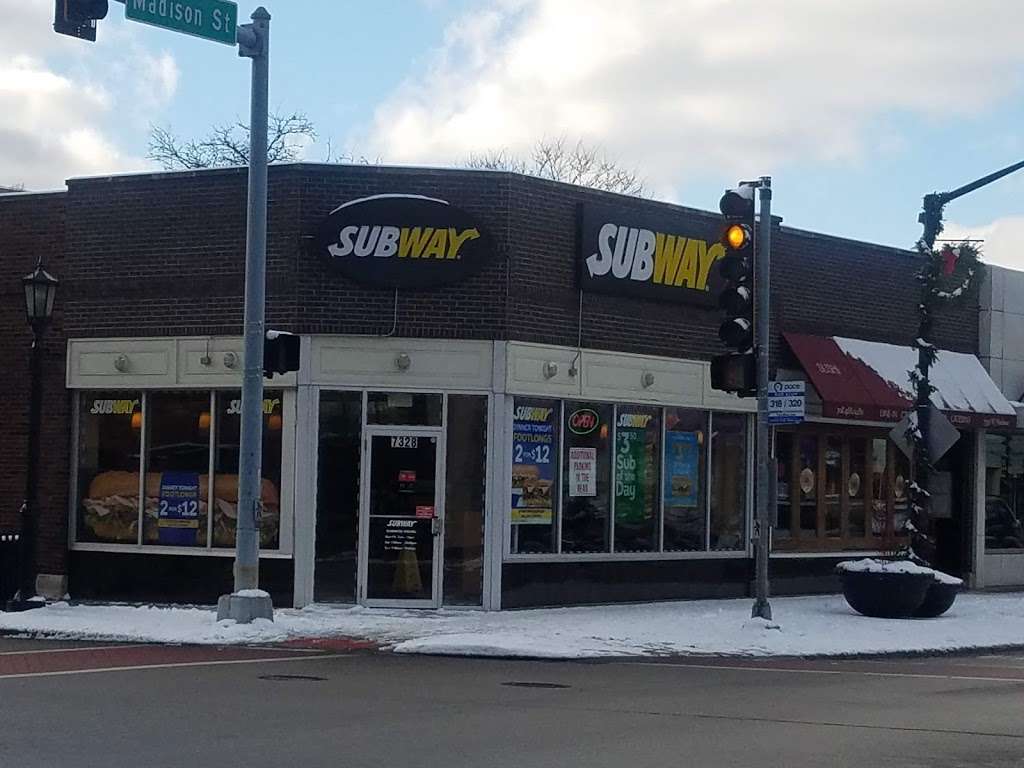 Subway Restaurants | 7328 W Madison St, Forest Park, IL 60130 | Phone: (708) 488-9486