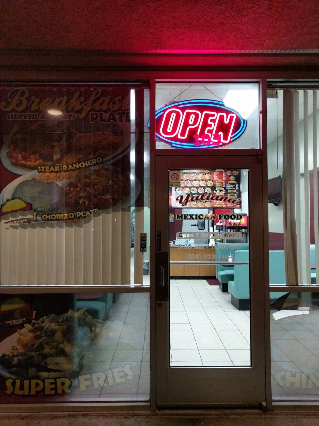 Yuliana's mexican food 2473 S Higley Rd 103, Gilbert, AZ 85295