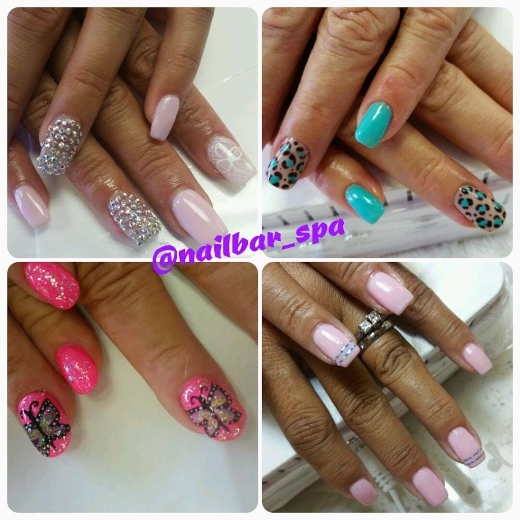 NailBar & Spa | 17070 Walnut Village Pkwy, Fontana, CA 92336, USA | Phone: (909) 429-4775