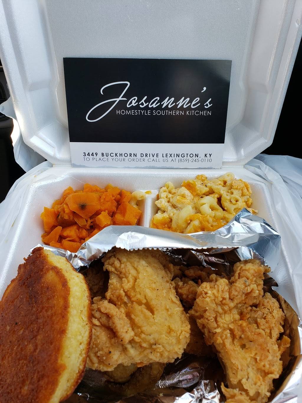 Josanne’s Homestyle Cooking | 3449 Buckhorn Dr Ste 100, Lexington, KY 40515, USA | Phone: (859) 245-0110