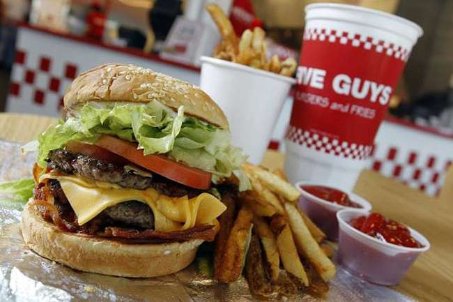 Five Guys | 68 Washington St, South Attleboro, MA 02703, USA | Phone: (508) 915-6177