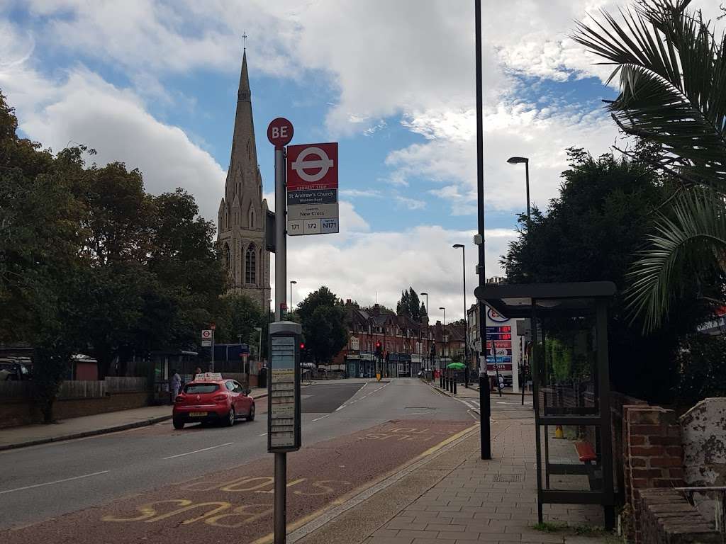 St Andrews Church Wickham Rd (Stop BE) | London SE4 2RY, UK