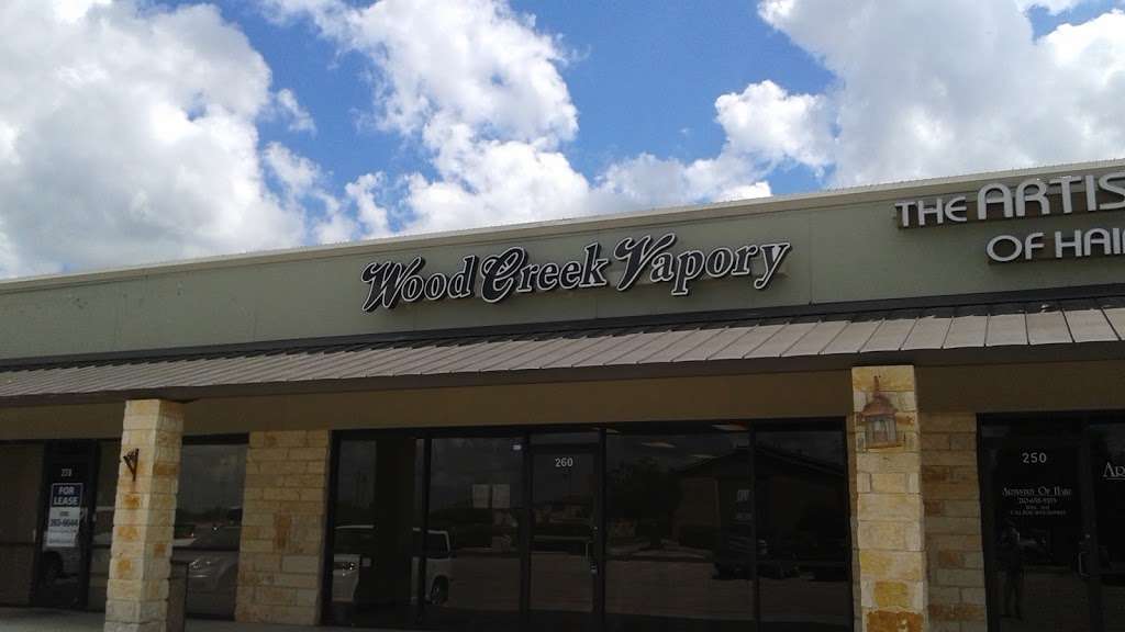 Wood Creek Vapory | 1420 Schertz Pkwy #260, Schertz, TX 78154, USA | Phone: (210) 562-3038