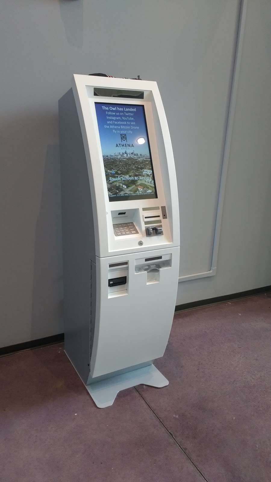 Athena Bitcoin ATM | Chicago, IL 60607 | Phone: (312) 690-4466