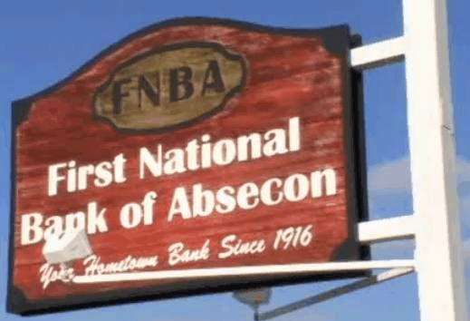 First National Bank of Absecon | 38 W Jimmie Leeds Rd, Galloway, NJ 08205, USA | Phone: (609) 641-6300