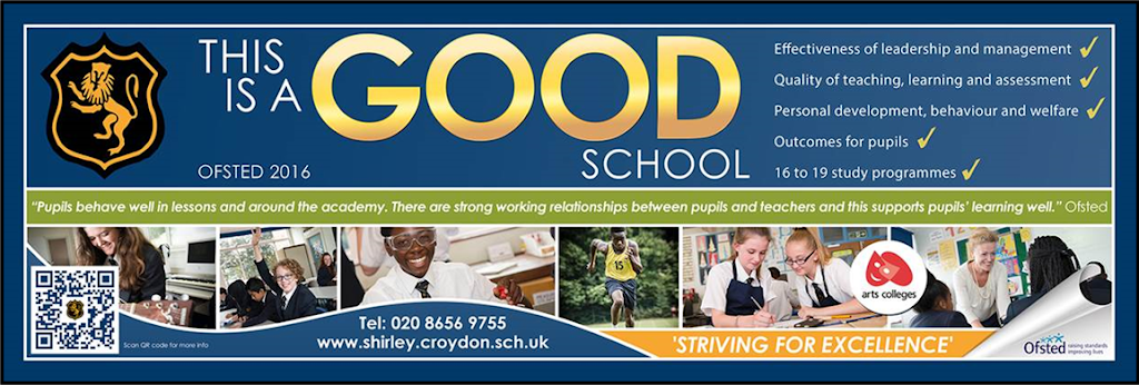 Shirley High School | Shirley Church Rd, Croydon CR0 5EF, UK | Phone: 020 8656 9755