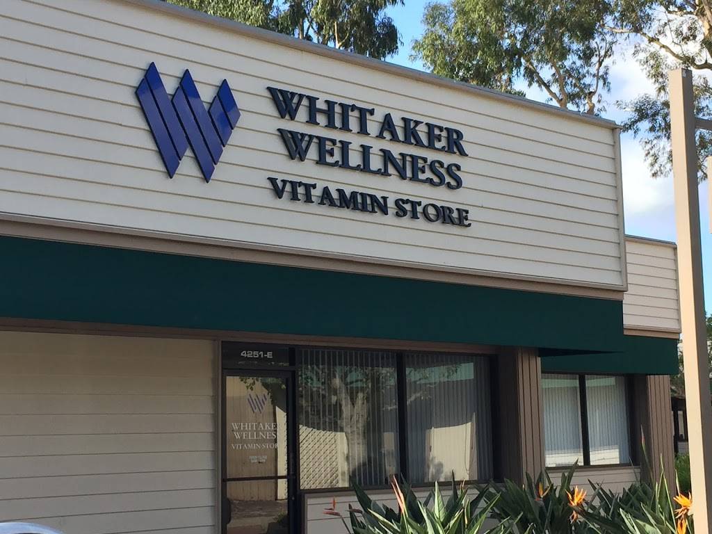 Whitaker Wellness Vitamin Store | 4251 Martingale Way suite e, Newport Beach, CA 92660, USA | Phone: (800) 810-6655