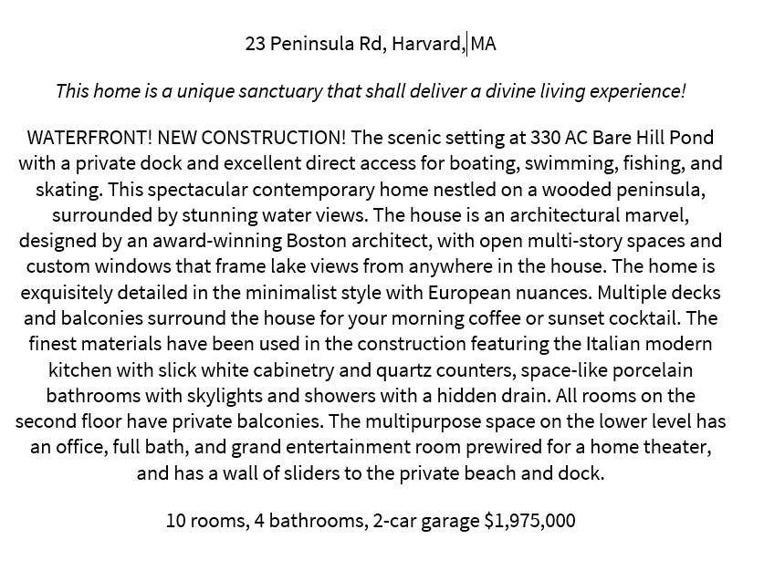 Svetlana Sheinina | 179 Great Rd Suit 109, Acton, MA 01720, USA | Phone: (978) 808-3729