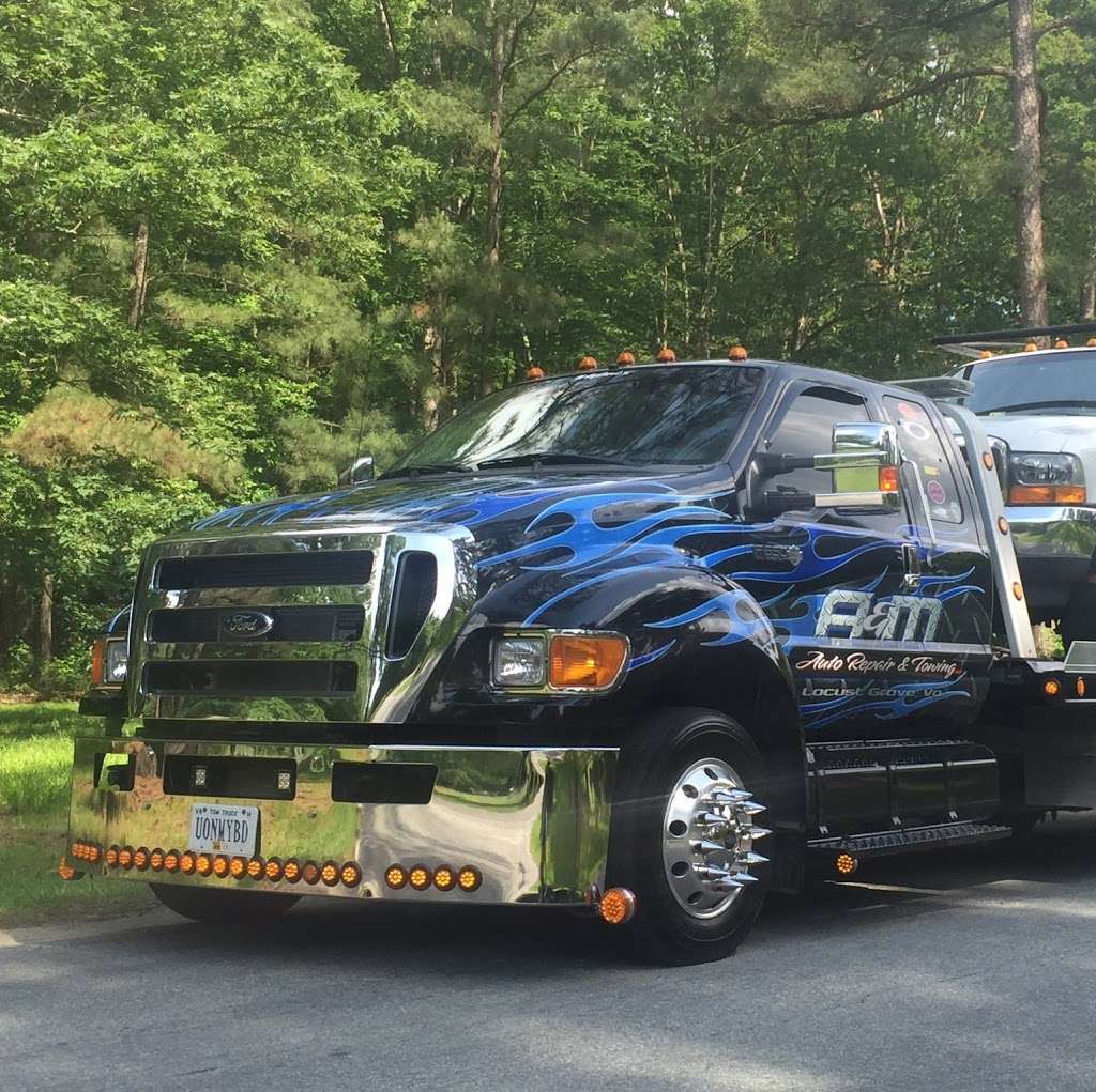 A&M Repair Shop & Towing | 8475 Gold Dale Rd, Locust Grove, VA 22508, USA | Phone: (540) 846-4940