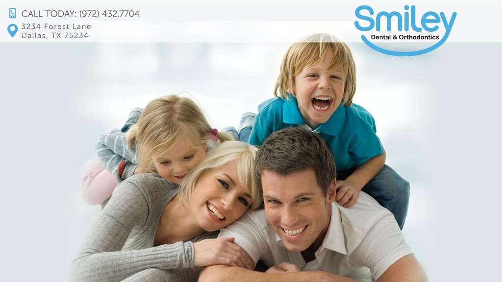 Smiley Dental & Orthodontics | 3234 Forest Ln, Dallas, TX 75234, USA | Phone: (972) 484-5400