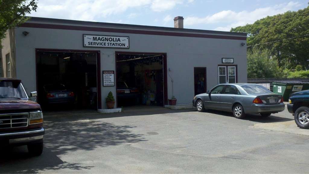 Magnolia Service Station | 4 Magnolia Ave, Gloucester, MA 01930, USA | Phone: (978) 525-3461