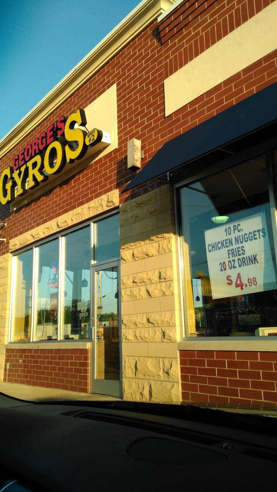 Georges Gyros Spot 2 | 1201 W 37th Ave, Hobart, IN 46342, USA | Phone: (219) 947-7919