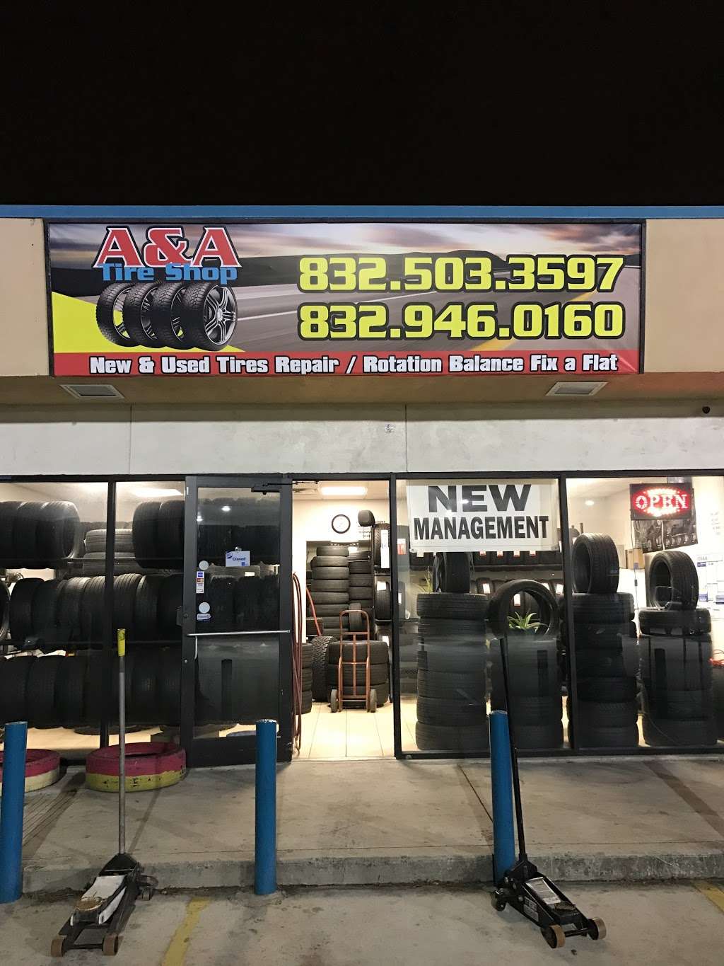 A&A Tire Shop | 10210 Grant Rd, Houston, TX 77070, USA | Phone: (832) 503-3597