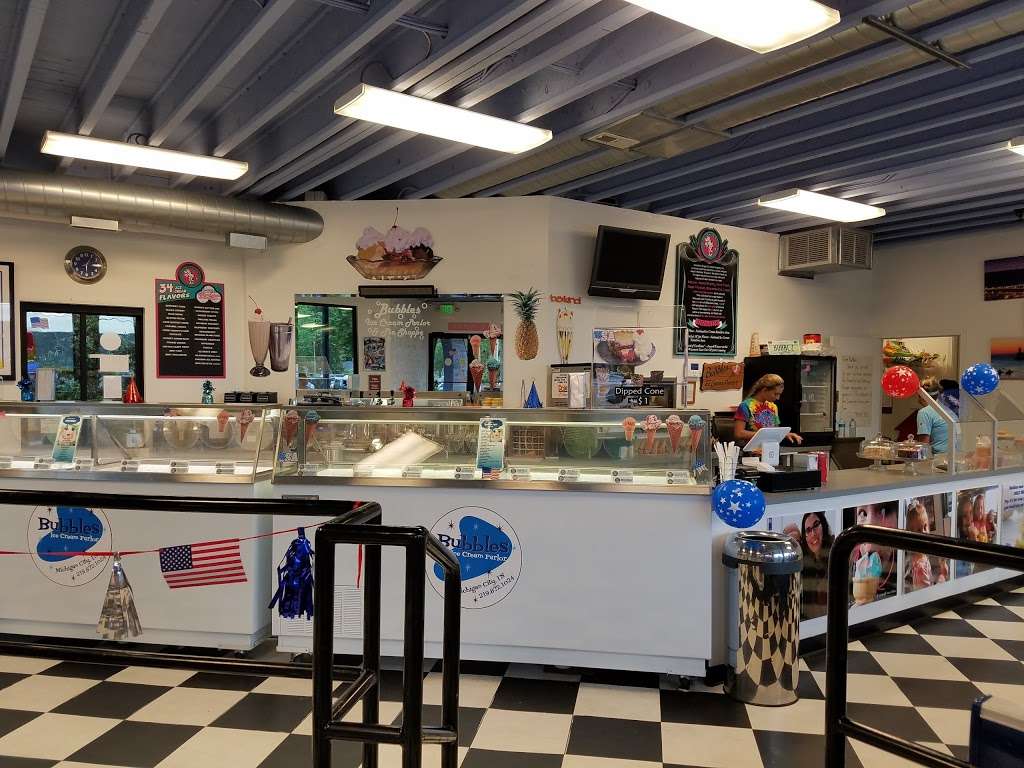 Bubbles Ice Cream Parlor | 115 W Coolspring Ave, Michigan City, IN 46360 | Phone: (219) 872-1024