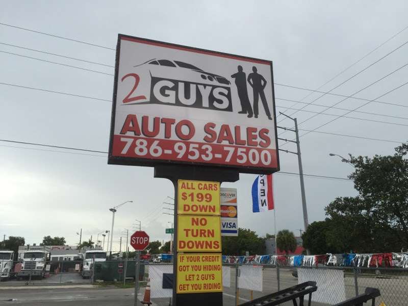 Two Guys Auto Sales | 11311 NW 7th Ave, Miami, FL 33168, USA | Phone: (786) 953-7500