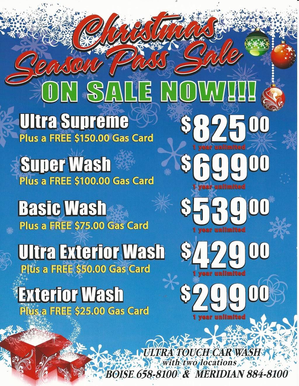 Ultra Touch Car Wash | 8160 W Overland Rd, Boise, ID 83709, USA | Phone: (208) 658-8100