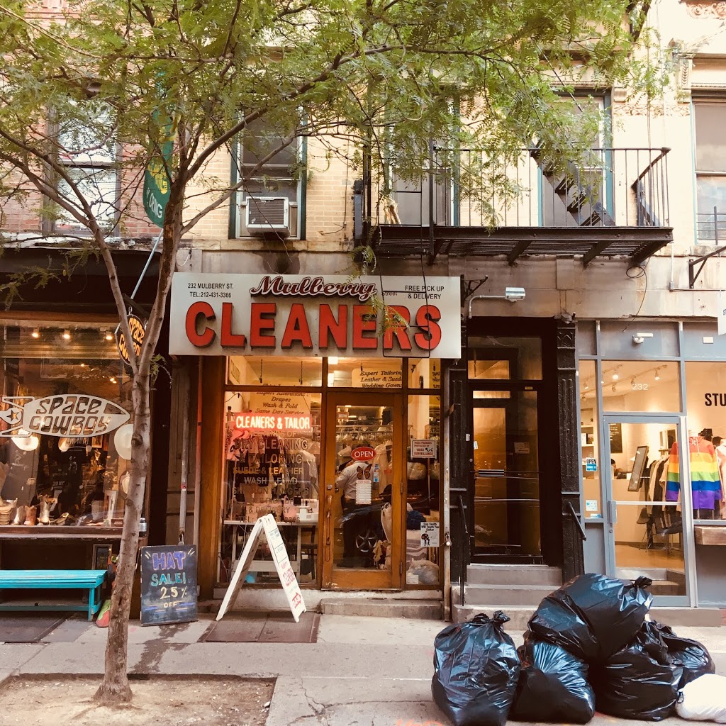 Mulberry Street Cleaners | 232 Mulberry St, New York, NY 10012, USA | Phone: (212) 431-3366