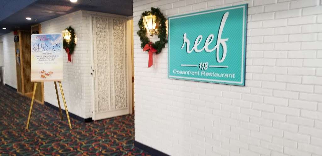 Reef 118 Oceanfront Restaurant | 11700 Coastal Hwy, Ocean City, MD 21842 | Phone: (800) 641-0011