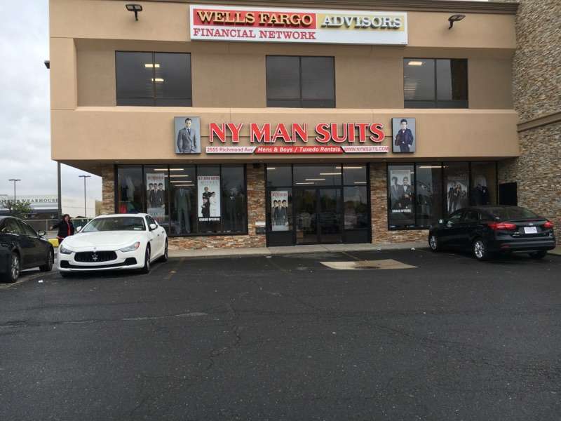 New York Man Suits - Richmond Ave. | 2555 Richmond Ave, Staten Island, NY 10314, USA | Phone: (718) 494-8500