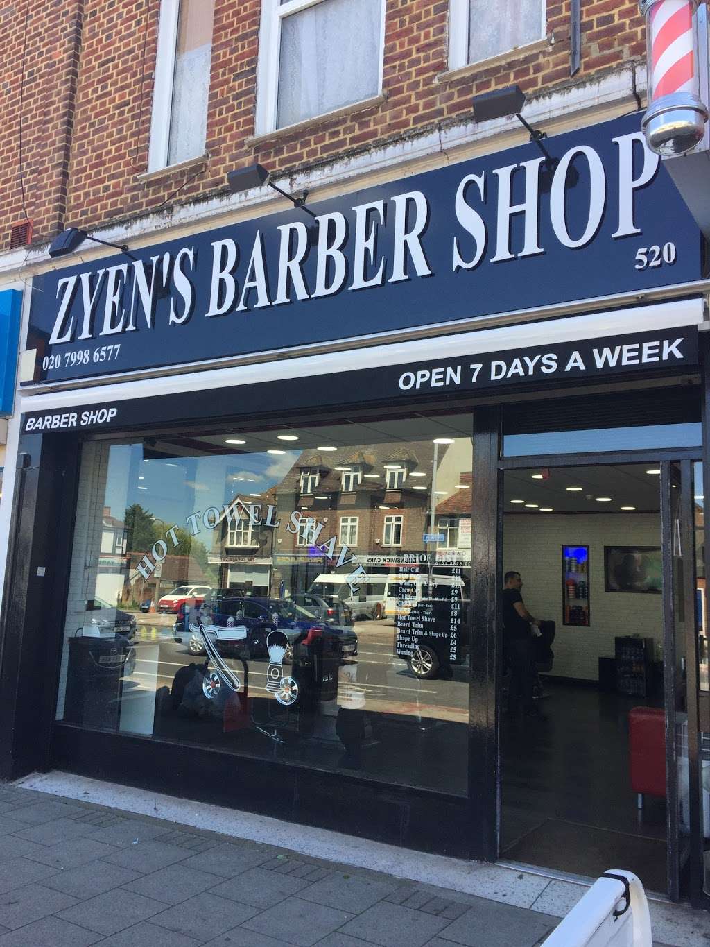 Zyens barber shop | 520 London Rd, Sutton SM3 8HW, UK | Phone: 020 7998 6577