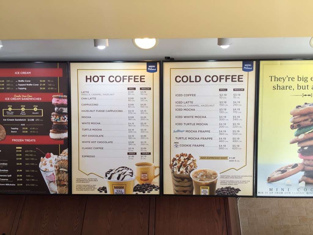 Nestle Toll House Cafe | 24305 Town Center Dr #100, Valencia, CA 91355, USA | Phone: (661) 253-9613