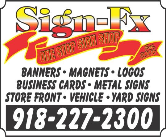 Sign Fx | 100 N Main St, Sapulpa, OK 74066, USA | Phone: (918) 227-2300