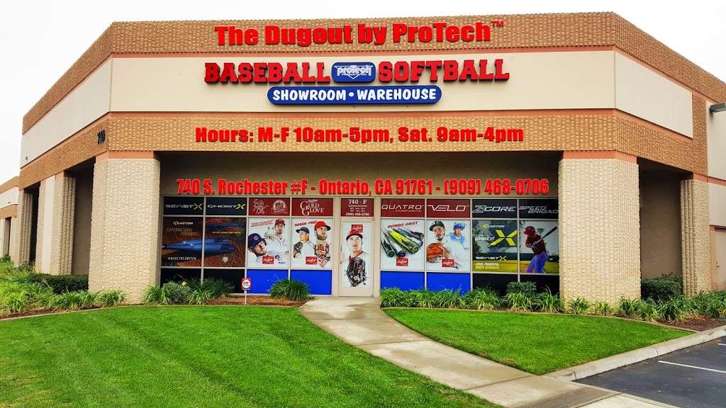 The Dugout by ProTech (Baseball & Softball) | 740 S Rochester Ave suite f, Ontario, CA 91761, USA | Phone: (909) 468-0706