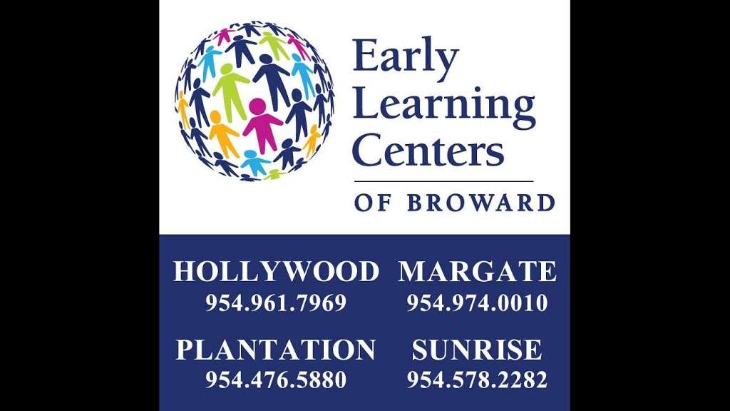 Early Learning Centers of Plantation | 7980 S Marcano Blvd, Plantation, FL 33322, USA | Phone: (954) 476-5880