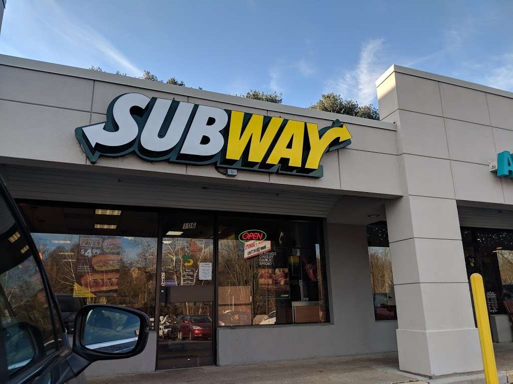 Subway Restaurants | 12800 Frederick Rd #106, West Friendship, MD 21794, USA | Phone: (410) 489-6262