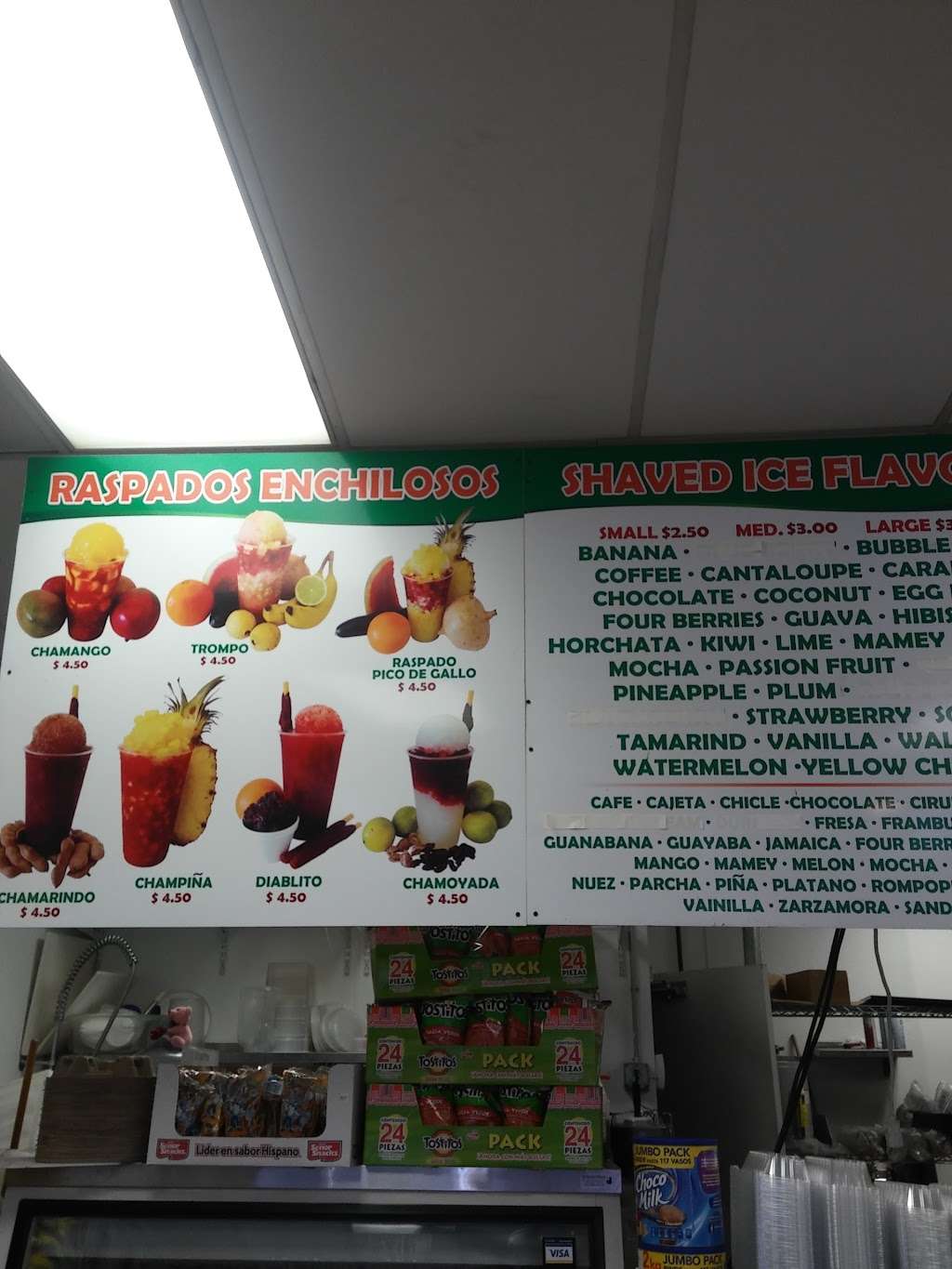 Raspado Xpress | 5150 Florence Ave, Bell, CA 90201, USA | Phone: (323) 562-4914