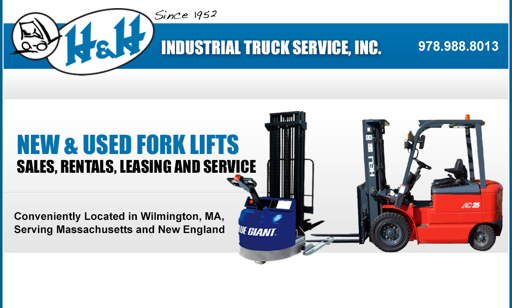 H & H Industrial Truck Services Inc | 1 Jewel Dr # 1, Wilmington, MA 01887, USA | Phone: (978) 988-8013