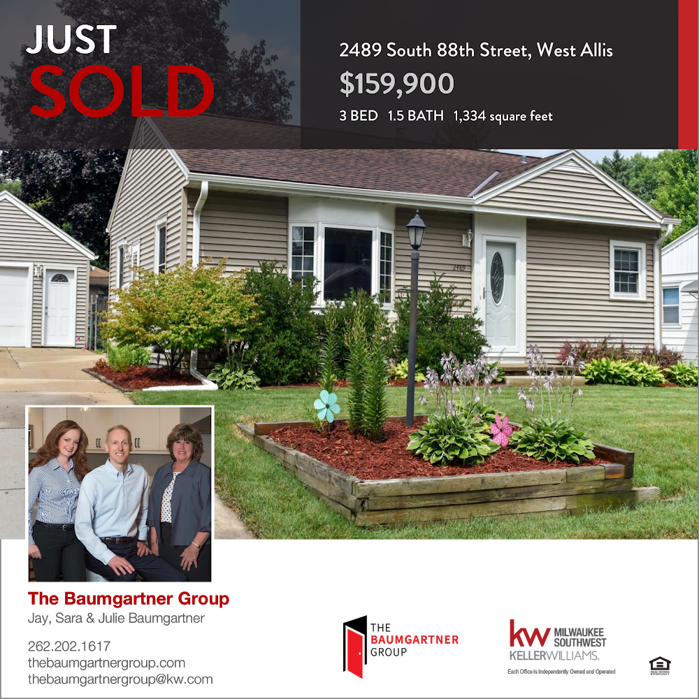 The Baumgartner Group - Keller Williams Realty | 2665 S Moorland Rd Suite 104, New Berlin, WI 53151, USA | Phone: (262) 202-1617