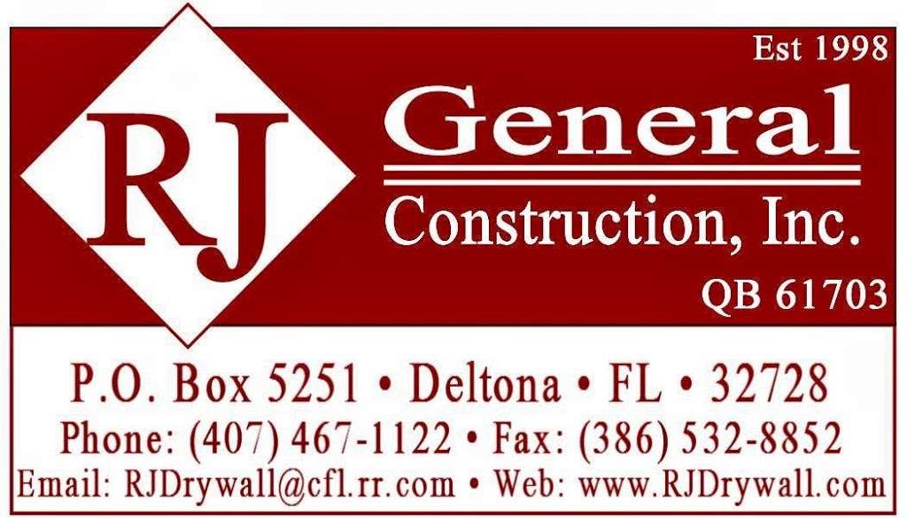 RJ General Construction, Inc | 1390 Gaynor Rd, Deltona, FL 32725, USA | Phone: (407) 467-1122