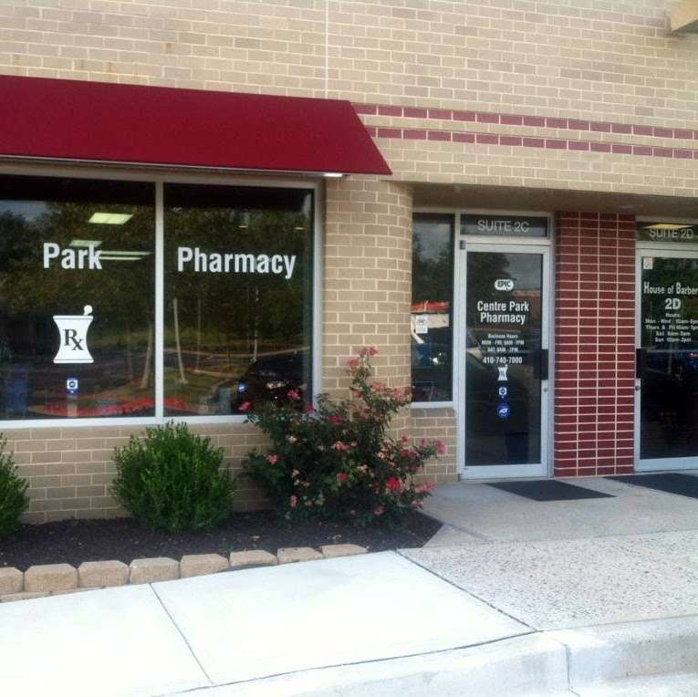 Centre Park Pharmacy | 8885 Centre Park Dr #2C, Columbia, MD 21045, USA | Phone: (410) 740-7000