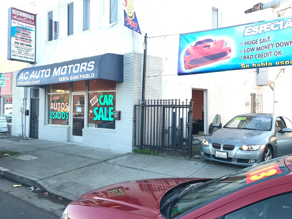 Ac Auto Motors | 12811 San Pablo Ave, Richmond, CA 94805, USA | Phone: (510) 260-0047