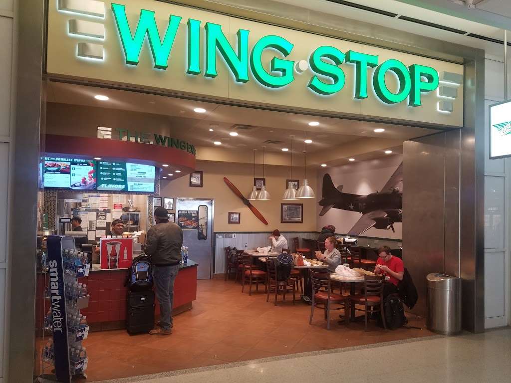 Wingstop | 2141 S International Pkwy, Terminal B, Gate 28, Dallas, TX 75261, USA | Phone: (972) 973-3112