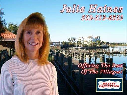 Julie Haines | 2423 Dundee Terrace, The Villages, FL 32162, USA | Phone: (352) 512-8355