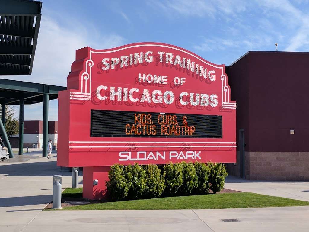 Sloan Park | 2330 W Rio Salado Pkwy, Mesa, AZ 85201, USA | Phone: (480) 668-0500