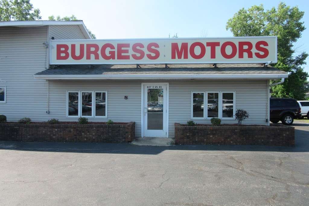 Burgess Motors | 607 Hwy 20, Michigan City, IN 46360, USA | Phone: (219) 879-0231
