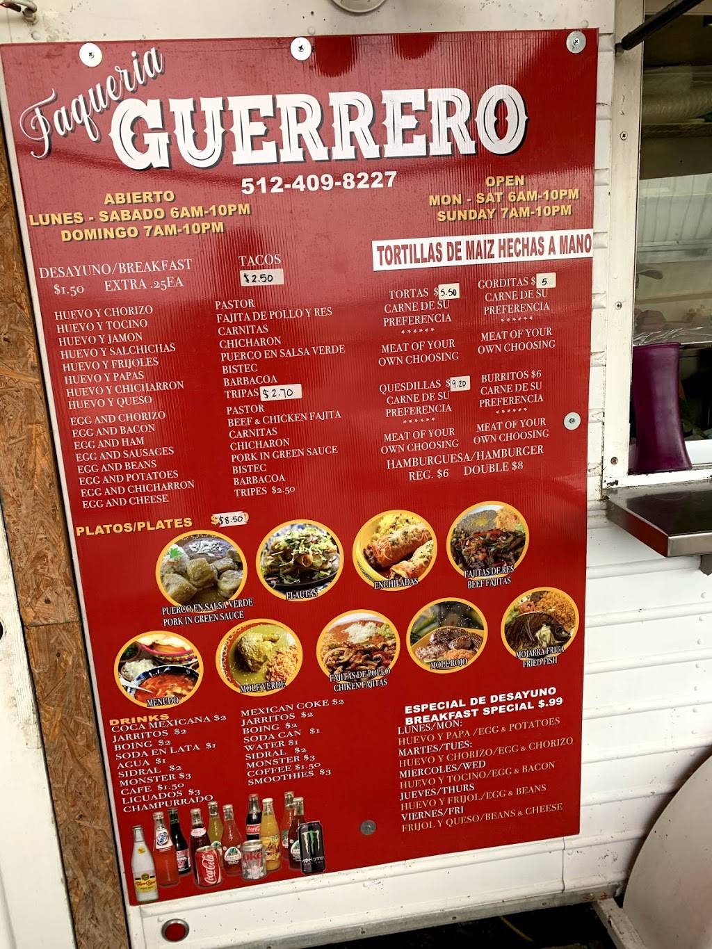 Taqueria Guerrero | 13593 FM1854, Dale, TX 78616 | Phone: (512) 409-8227