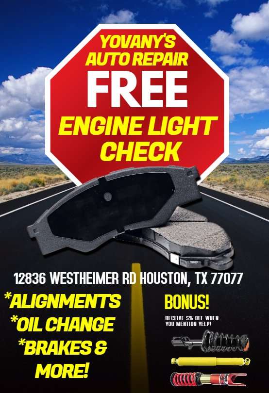 Yovanys Auto Repair | 12836 Westheimer Rd B100, Houston, TX 77077, USA | Phone: (832) 781-4350