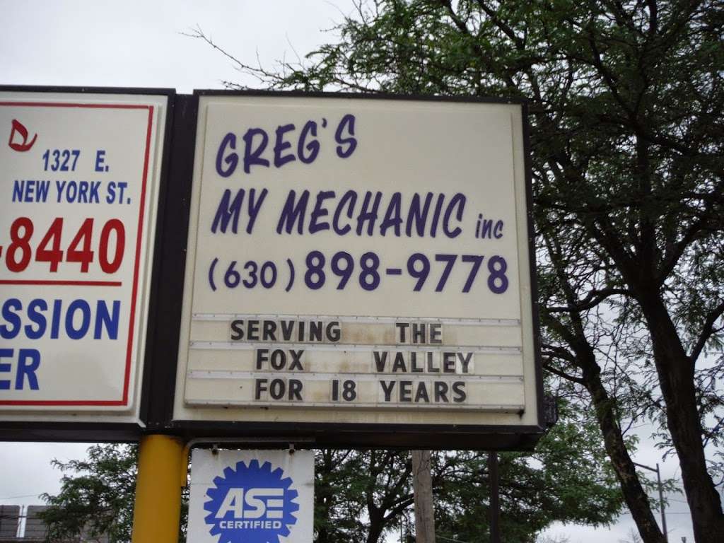 Gregs My Mechanic Inc | 1325 E New York St, Aurora, IL 60505, USA | Phone: (630) 898-9778