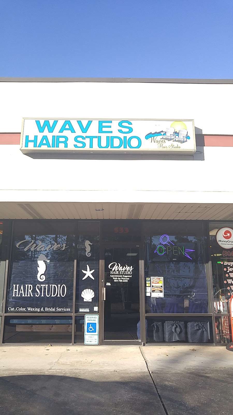 Waves Hair Studio | 533 S Washington Hwy, Ashland, VA 23005, USA | Phone: (804) 798-2200