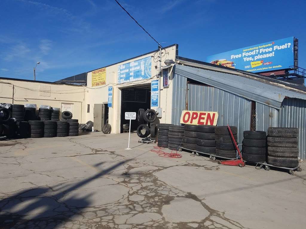 Tire Express LLC | 4609 N Post Rd, Indianapolis, IN 46226, USA | Phone: (317) 890-7680