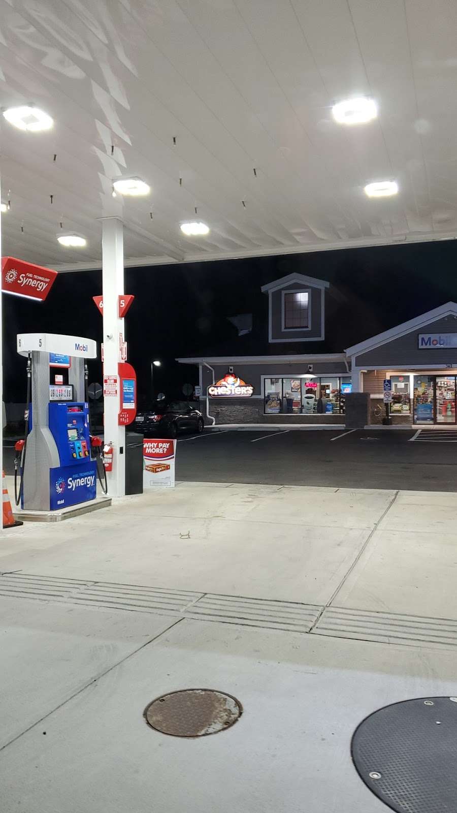 mobil gas station open near me